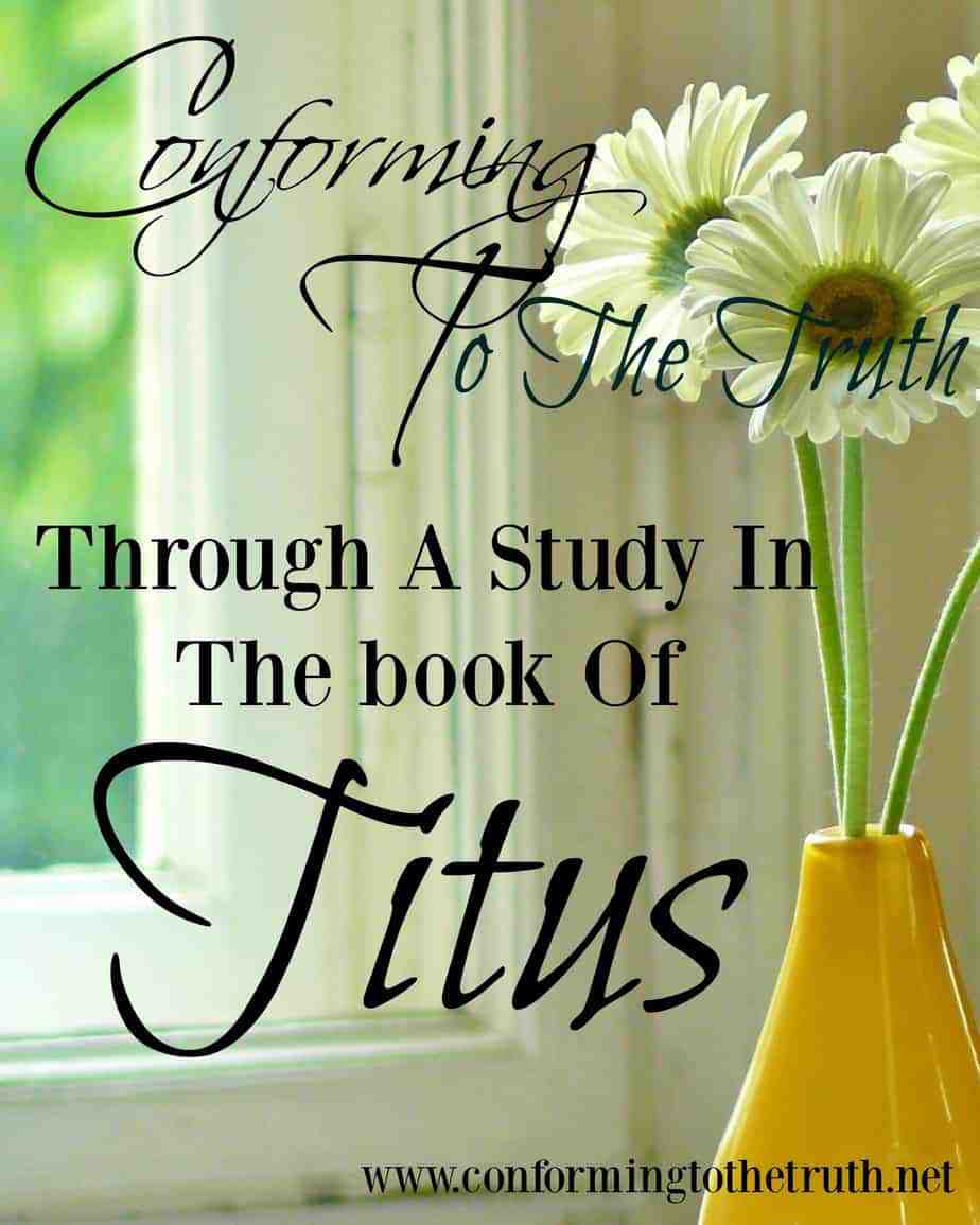 {Bible Study~Titus}