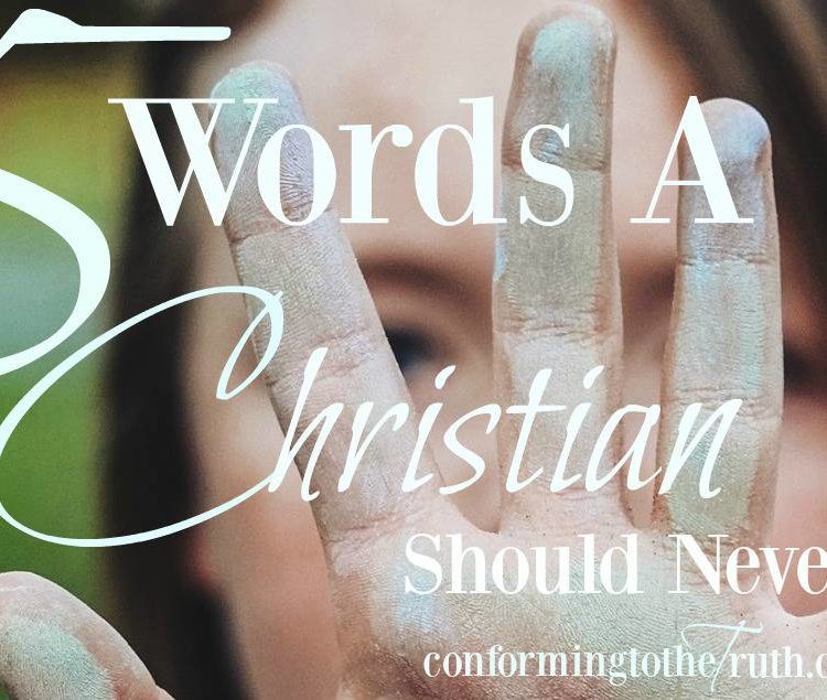 Did you know there are five words a Christian should never say? If you are saying these words you are committing heresy. Join me as I talk about this important subject.