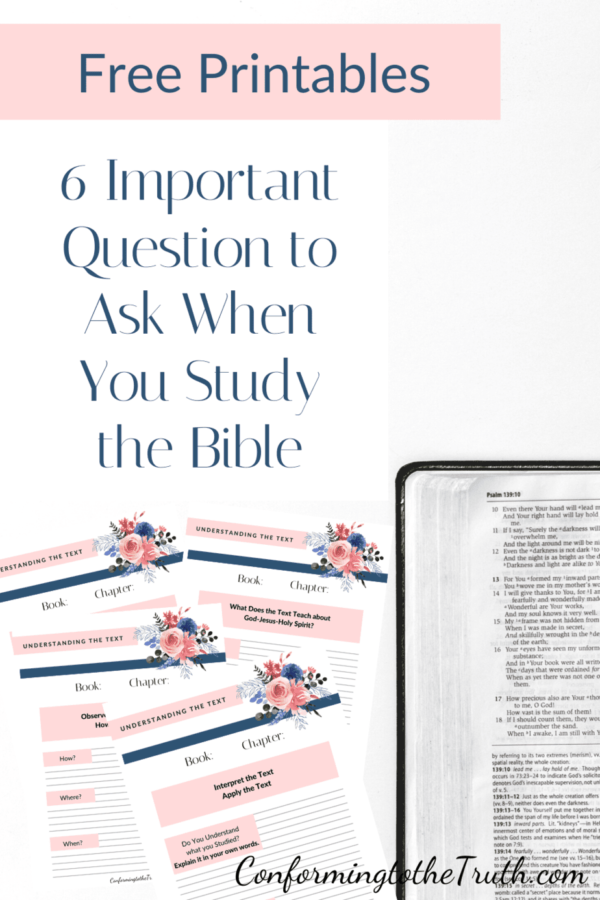 6 Important Questions to Ask When You Study the Bible