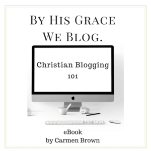 Christian blogging 101. Get your eBook today.