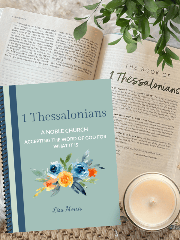 Study the book of 1 Thessalonians with our new Bible study, 1 Thessalonians : Believing the Word of God, available in the Conforming Shop!